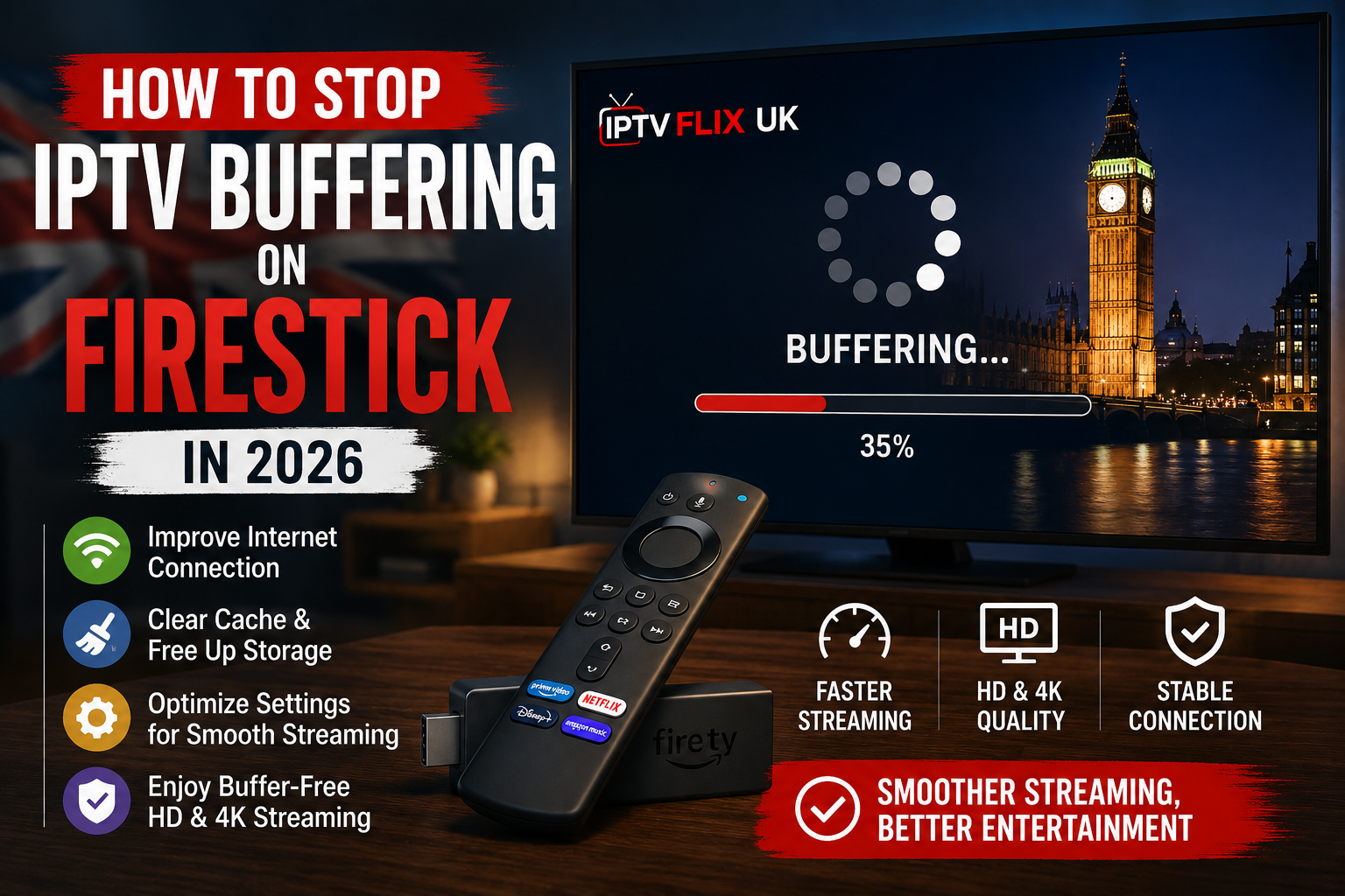 How to Stop IPTV Buffering on Firestick in 2026